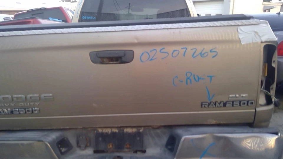 Trunk/Hatch/Tailgate Without Spoiler Fits 03-09 DODGE 2500 PICKUP 5176592 Foto 1 de 1