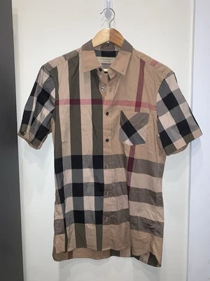 Burberry Slim Fit Check Cotton Shirt - Image 1 of 3