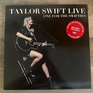 Taylor Swift - Taylor Swift Live: One For The Swifties (Red Vinyl, #64 of 200) - Picture 1 of 3