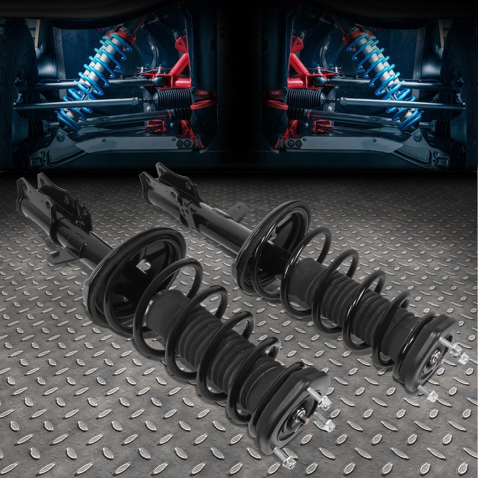 For 92-01 Toyota Camry 4Cyl Pair Rear Complete Strut & Coil Spring Assembly - Изображение 1 из 4