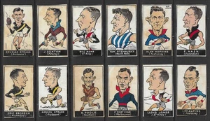 Standard (Carreras) 1933 FUSSBALL SERIE Zigarettenkarten (23), grobe Erhaltung - Bild 1 von 2