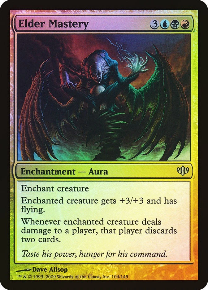 MTG FOIL Elder Mastery  - Conflux #104 - Image 1 of 1