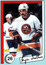 1985 New York Islanders News Bryan Trottier #26 Mike Bossy, Bryan Trottier