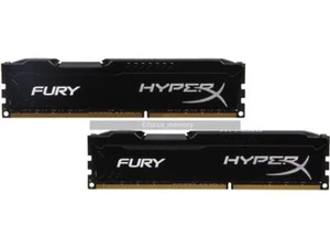 Memoria de escritorio HyperX FURY 16 GB (2 x 8 GB) DDR3 1600 MHz (PC3 12800) 240 pines - Imagen 1 de 4