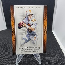 2015 Panini National Treasures Collegiate Multisport #83 Peyton Manning # 43/99