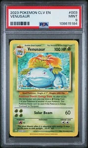 2023 Pokemon Venusaur Holo 003/034 Classic Venusaur PSA 9 MINT -84 - Bild 1 von 2