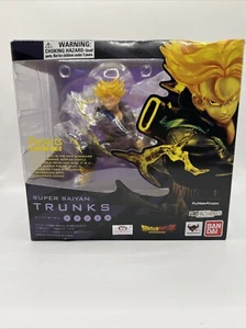 Dragon Ball Z: Super Saiyan Trunks Figuarts Zero Figure Bandai * NEW SEALED * - Picture 1 of 6