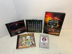 Grateful Dead Lot CDs, DVD, Cassette Tape Used - Picture 1 of 2