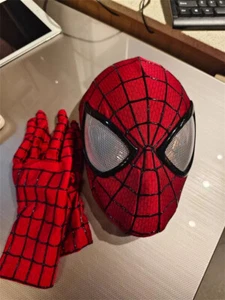 1Pair The Amazing Spider-Man 2 Spiderman Cosplay Costume Accessory Gloves Adults - Picture 1 of 23