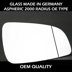 Passt für Vauxhall (Opel) Astra 2004-2008 Außenspiegel Glas rechte Seite Weitwinkel zum Aufkleben  - Bild 1 von 6