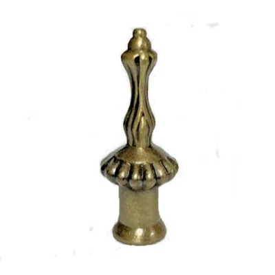 ANTIGUA PANTALLA CAPITEL LATÓN ACABADO - DOBLE ROSCA TV-673X Foto 1 de 2