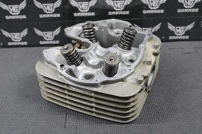 1996 96-04 HONDA XR400R OEM ENGINE MOTOR CYLINDER HEAD VALVES TOP END GOOD! - Image 1 of 4