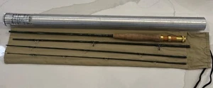 H&H 8’6” 5wt Fly Rod W Case & Aluminum Tube- Graphite IM6 - Picture 1 of 13