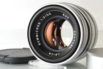 [MINT]Leica Summicron 50mm F/2 E39 Silver Limited Lens for L39 LTM Screw Mount - image 1 of 4