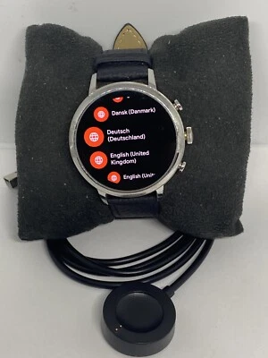 Fossil Gen 4 Authentic Digital Dial Smart Watch Custom Band FTW6011 AB468 - Image 1 of 4