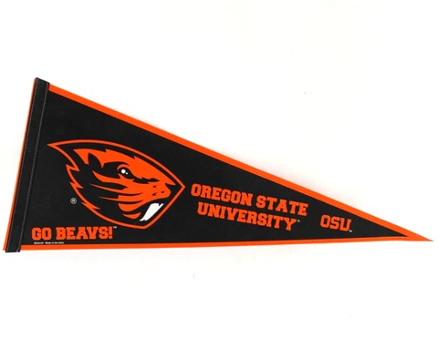 Oregon State University Pennant Full Size Official Collegiate 12X30 - Brand New Cover