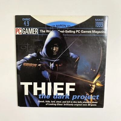 PC Gamer Demo Disc 4.9 March 1999 Thief the Dark Project Requiem Avenging Angel - Image 1 of 2