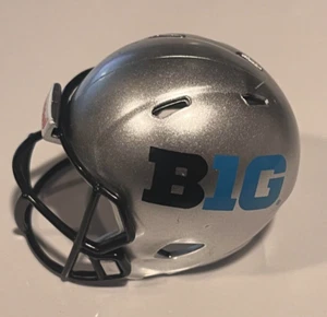 Riddell pocket pro football helmet Big Ten SILVER  SPEED style - Picture 1 of 1