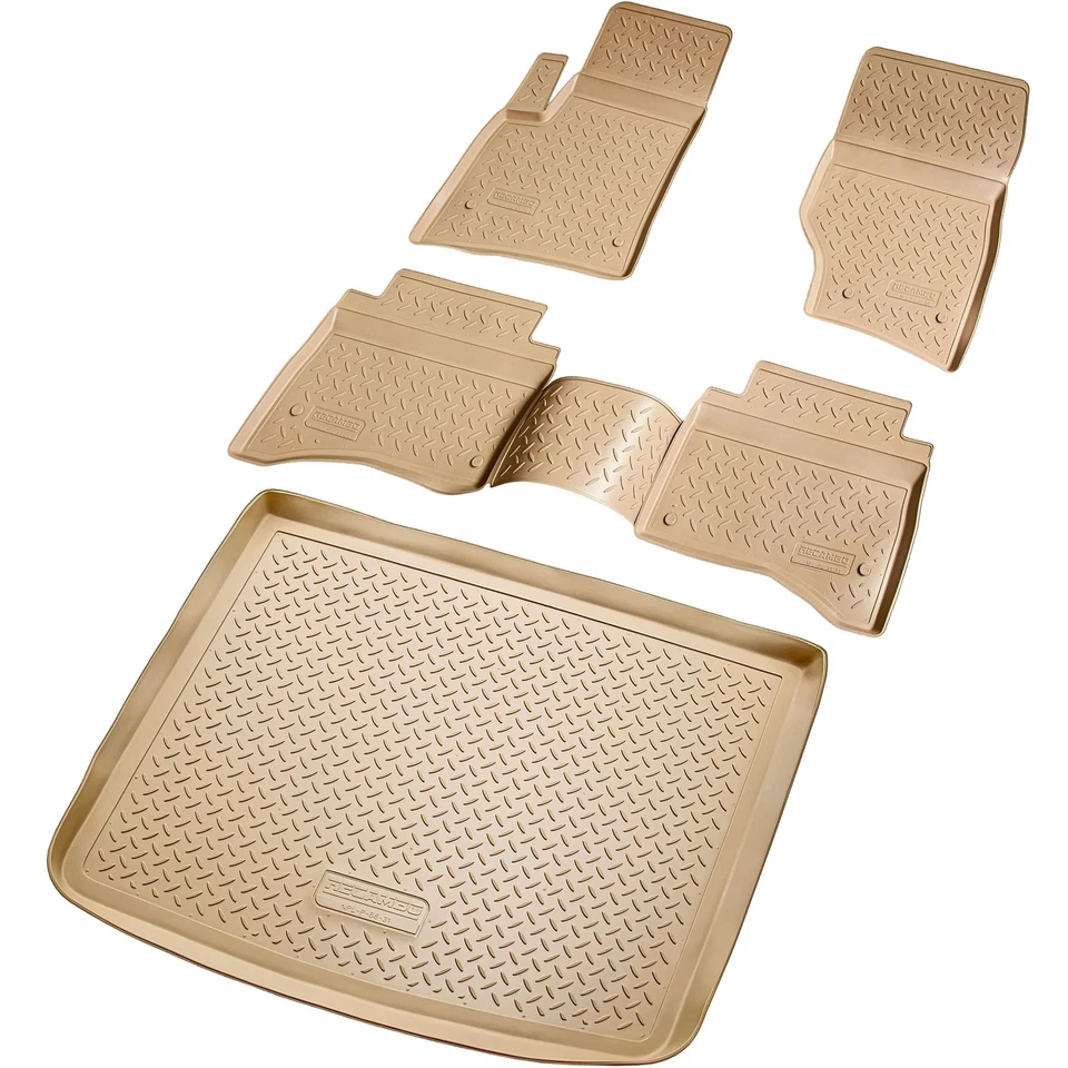 Floor Mats & Boot Liner Set Fits VW Touareg I | Type 7L | 2002-2010 - Image 1 of 4