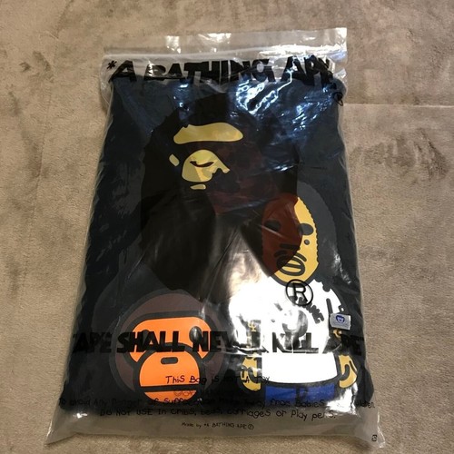 A BATHING APE (BAPE) Felpa con cappuccio pullover A BATHING APE BAPE bambino Milo x Wiz Khalifa L27 6' x W22 4' taglia XL