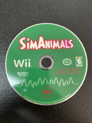 SimAnimals Nintendo Wii Video Game Disc Only - Image 1 of 2