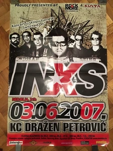 INXS - Switched On Tour, Zagreb, 03. Juni 2007 /ORIGINAL CROATIAN CONCERT POSTER - Bild 1 von 1