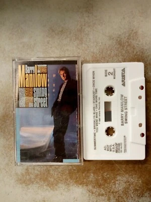Swing Street by Barry Manilow [Pop Music] Cassette Tape 1987 Arista (VG) #CT50 - Image 1 of 2