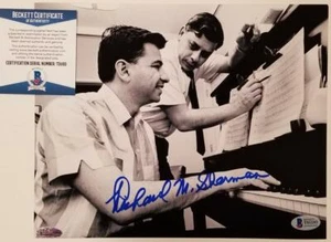 Disney Songwriter Richard Sherman Autogramm signed 8x10 Foto #3 Beckett BAS COA - Bild 1 von 1