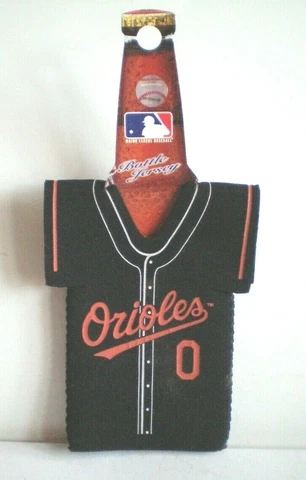 Baltimore Orioles 12 oz JERSEY Bottle Koozie Holder Cooler Baseball Cover