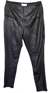 Leggings para mujer Rachel Zoe negros metálicos pantalones talla grande suaves y elegantes - Imagen 1 de 6