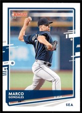 2020 Donruss #182 Marco Gonzales - Seattle Mariners