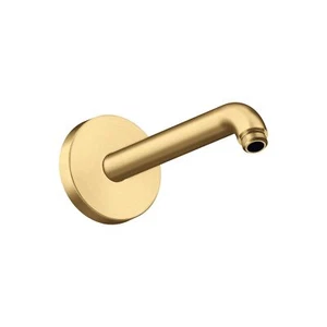 AXOR ShowerSolutions Braccio doccia moderno da 9 pollici in ottica oro spazzolato, 26435251 - Foto 1 di 1