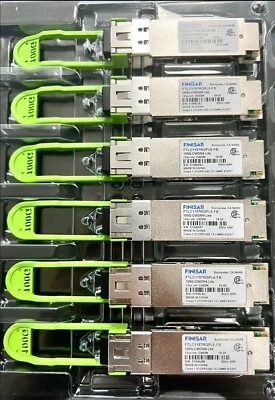 1pcs Finisar FTLC1157RGPL6-FB 100G-CWDM4 100G 13xxnm 500m SMF QSFP28 Transceiver - Image 1 of 4