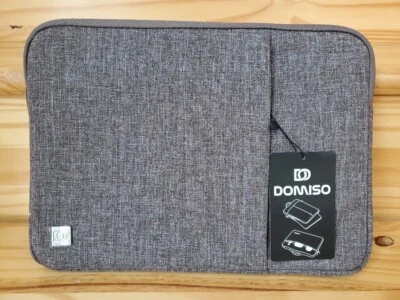 Domiso 11.6 - 12" Inch Laptop Sleeve Waterproof Brown Modern Design Brand New - Image 1 of 4