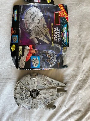 Galoob Star Wars Millenium Falcon Micro Machines Playset Incomplete 1995 w/ Box - Image 1 of 4