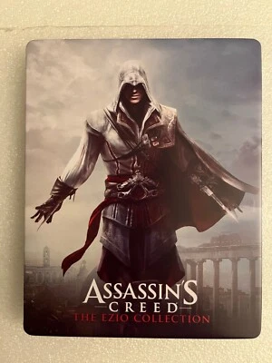 Assassin's Creed Ezio Collection “CUSTOM” G2 Steelbook PS4/XBOX ESTUCHE (SIN JUEGO) Foto 1 de 4