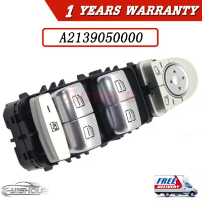 A2139050000 For Mercedes-Benz C Class W205 2016-2019 New Power Window Switch  - Imagem 1 de 4