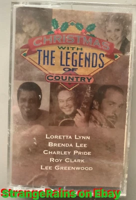 Christmas With The Legends Of Country - Cassette Tape - PLAY TESTED - Image 1 of 4