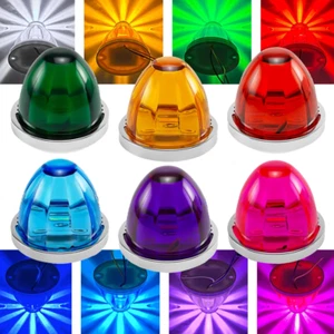 LED Wassermelone LED-Lampen Licht Seitenmarkierung Umrissleuchte LKW 12V 24V Neu - Picture 1 of 21