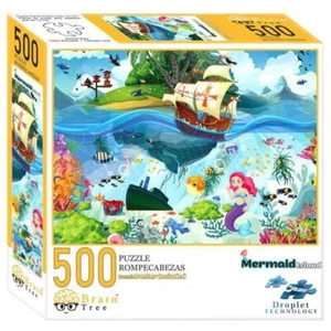 Mermaid Island 500 Pieces Jigsaw Puzzle, #BTP540559 - Bild 1 von 4