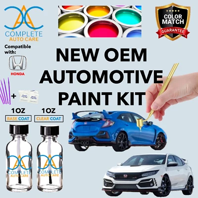 KIT DE PINTURA de retoque de auto Honda OEM para Civic Accord Ridgeline CR-V HR-V FIT Pilot Foto 1 de 4