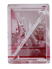 TNA Matt Morgan #58 2008 Cross The Line Magenta Printing Plate Card 1 of 1