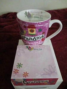 GRANDMA 12.OZ MUG & NOTE PAD- GIFT SET { BRAND NEW. - Picture 1 of 6