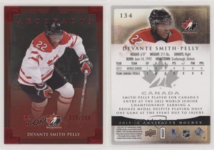 2013-14 Upper Deck Artifacts Team Canada Ruby /299 Devante Smith-Pelly #134
