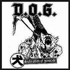 New Music D.O.G. "Declaration Of Genocide" 7"
