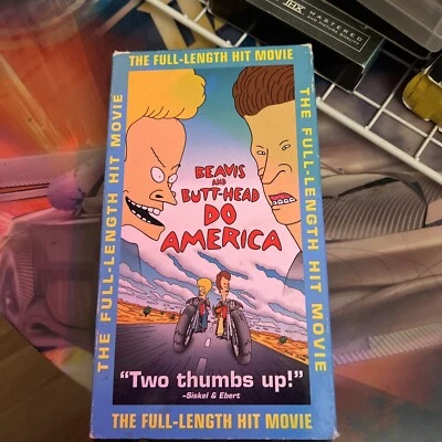 Beavis and Butt-Head Do America (VHS, 1997) ships immediately - Image 1 of 3