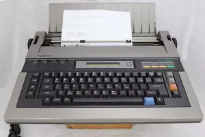 USED (NICE) PANASONIC KX-R340 ELECTRONIC TYPEWRITER - SCRIPT FONT WHEEL - - Picture 1 of 9
