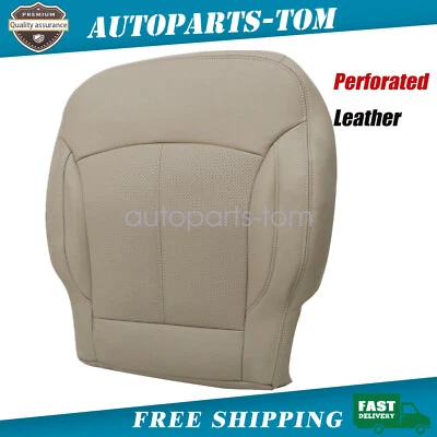 Cubierta de asiento de cuero perforado inferior del conductor Buick LaCrosse 2010 a 2013 Foto 1 de 4