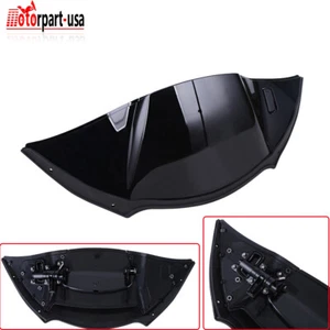 Gloss Black Top Air Duct Piece Cover Fairing for Harley Touring Road Glide 2015+ - Bild 1 von 14
