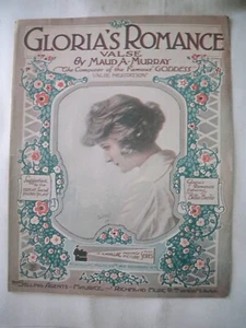 SILENT MOVIE FILM SERIAL spartiti 1916 Gloria's Romance BILLIE BURKE - Foto 1 di 1